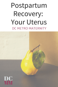 Postpartum recovery for your uterus pin